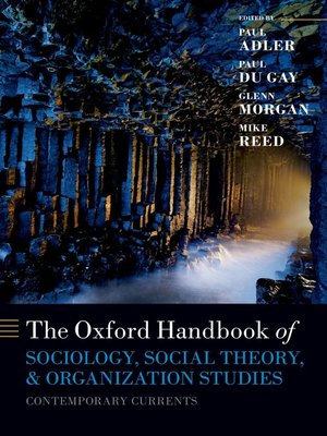 cover image of The Oxford Handbook of Sociology, Social Theory, and Organization Studies